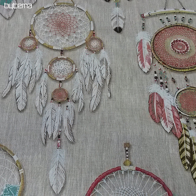 Decorative fabric DREAM CATCHER linen