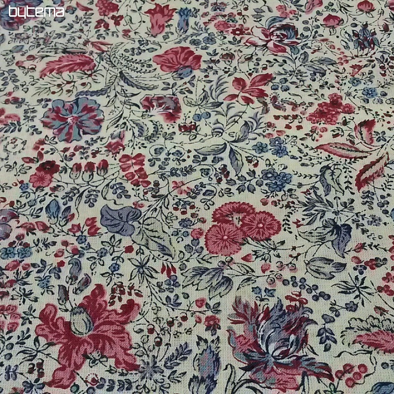 Cotton fabric MINI INDIENNE 1