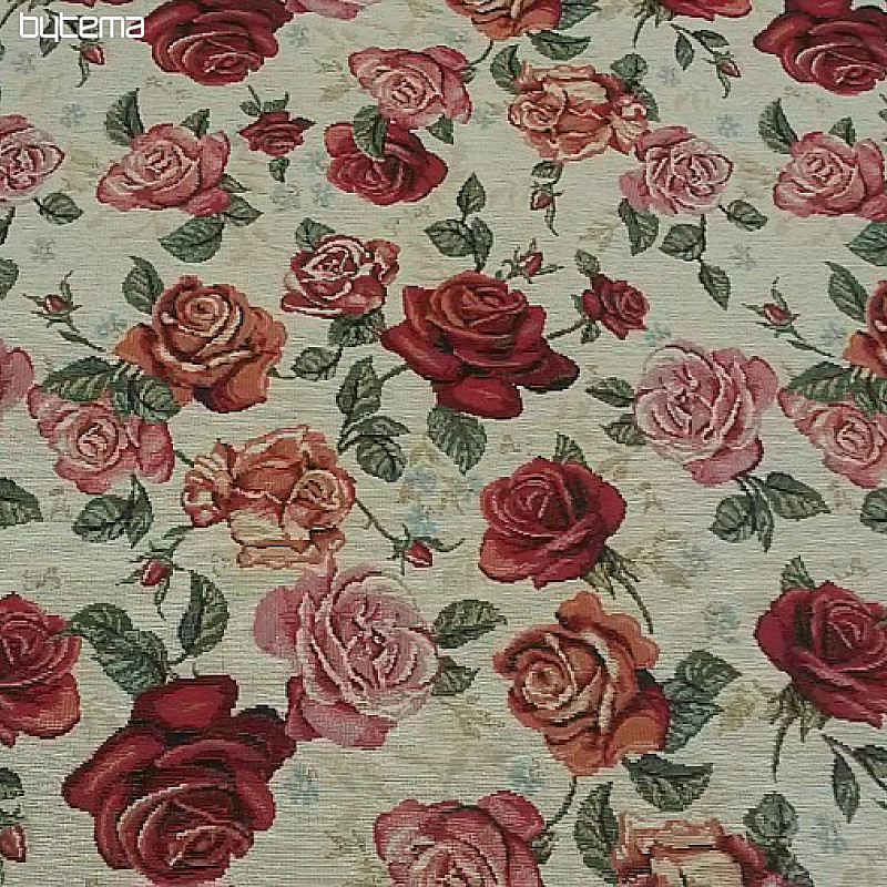 Tapestry tablecloth, Rose scarf