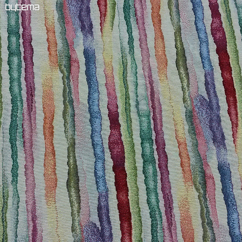 Tapestry fabric PASTEL STRIPE