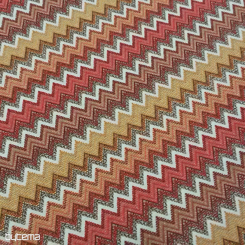 Decorative fabric ZIGGY ORANGE