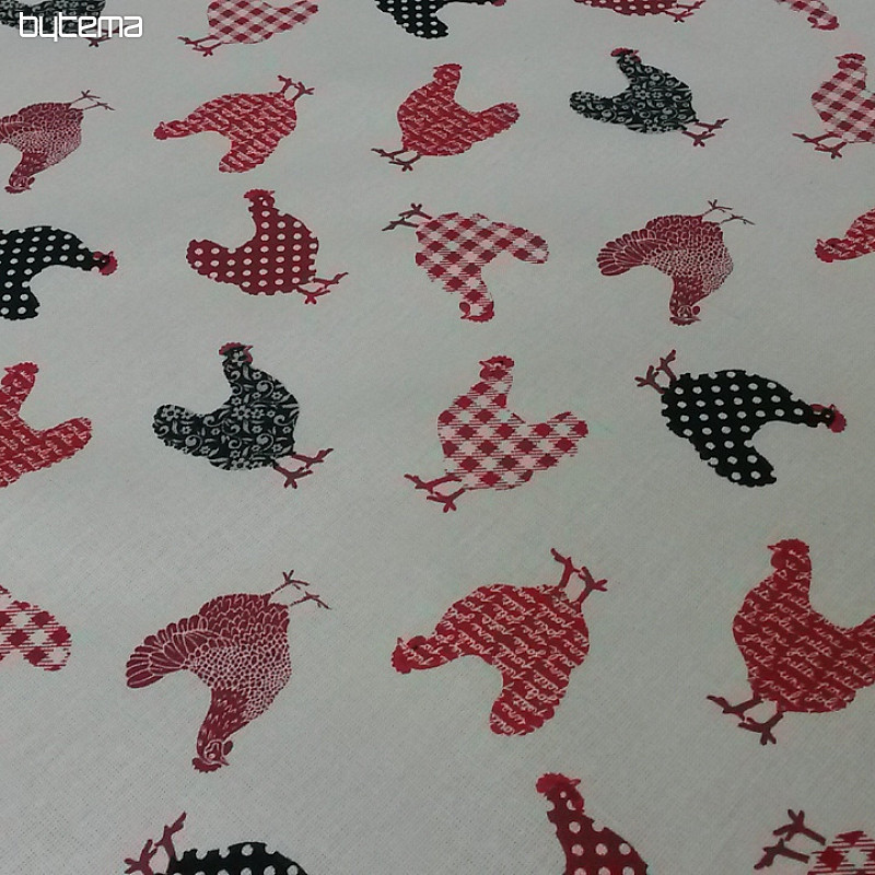Decorative fabric MINI POULETTES 2