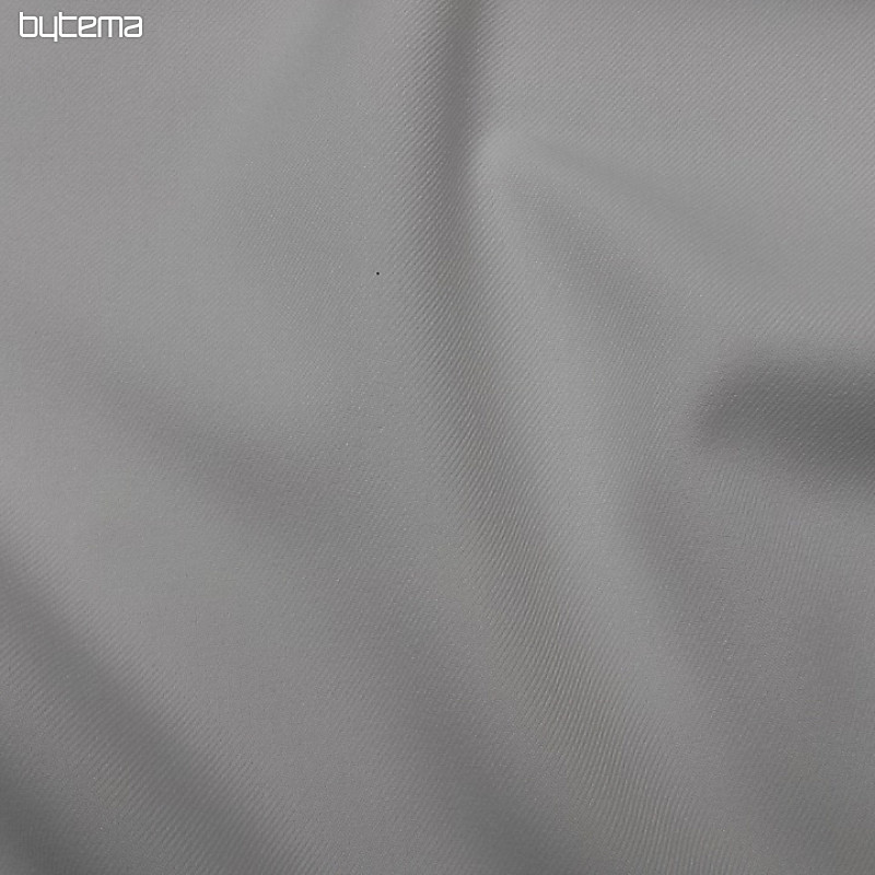 Modern unicolored fabric COSMOS white 145 cm