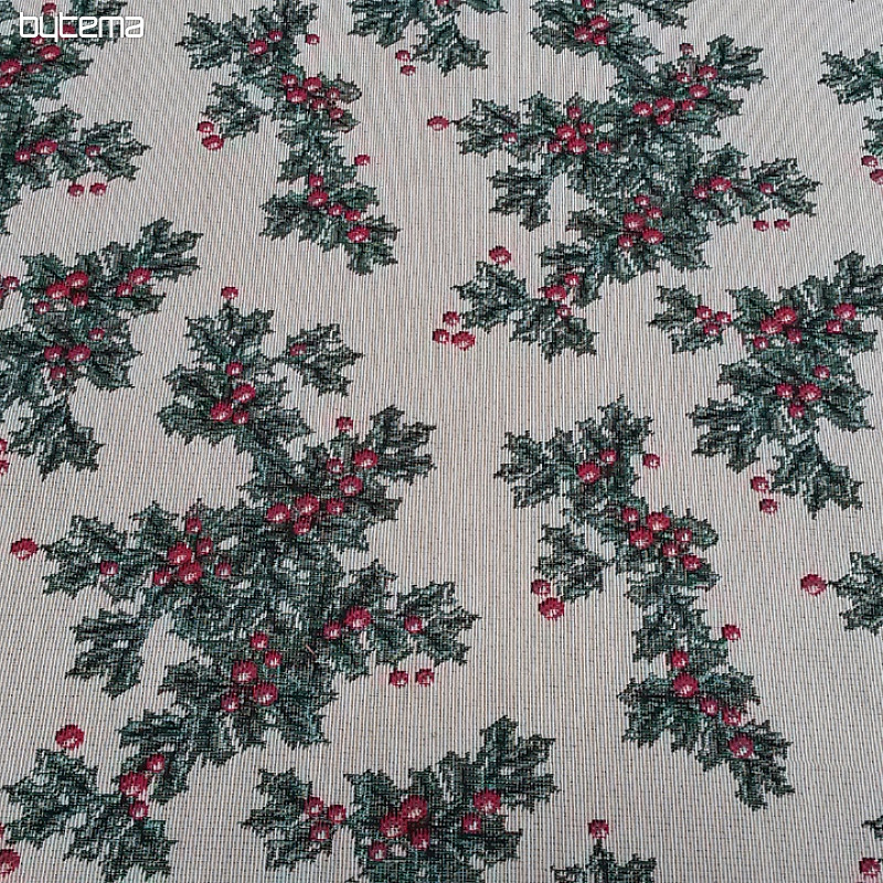 Tapestry fabric CHRISTMAS HOLLYWOOD