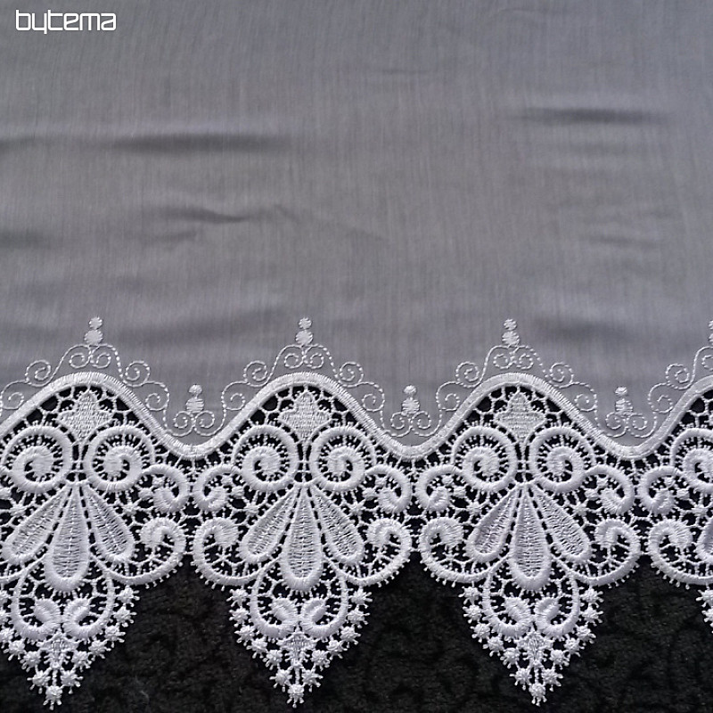 Modern embroidered curtain 13312