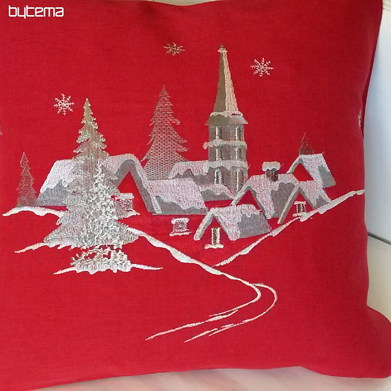 Cushion cover Christmas V162 red