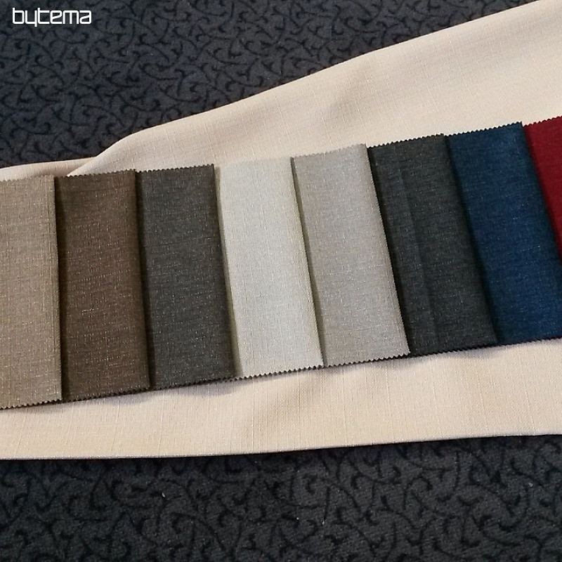 Unicolored design decorative fabric GERSTER 7650