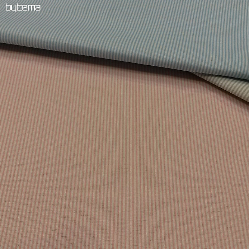 Cotton fabric BABY STRIPE pink