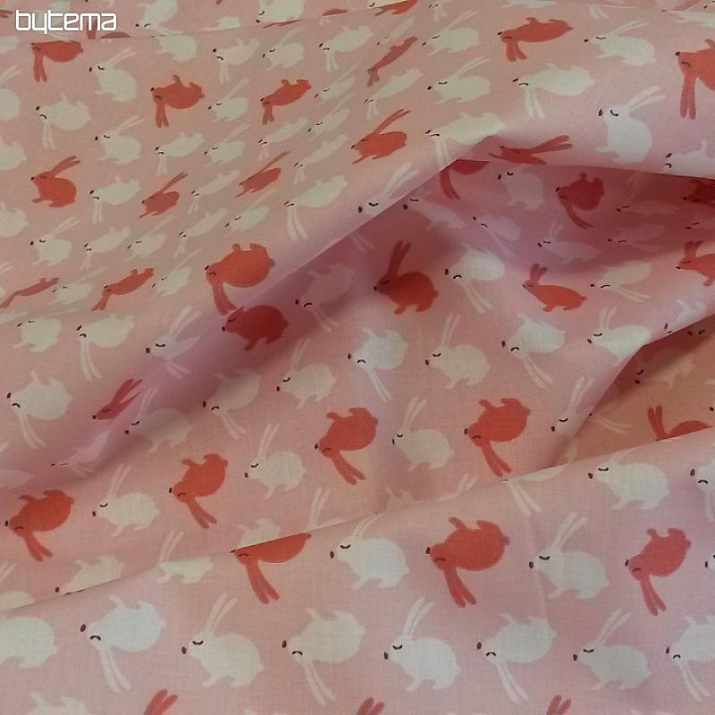 Cotton fabric BUNNIES