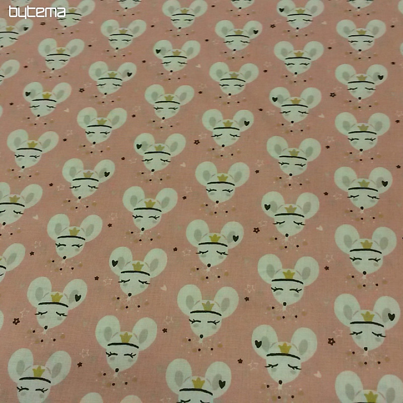 Cotton fabric MOUSE