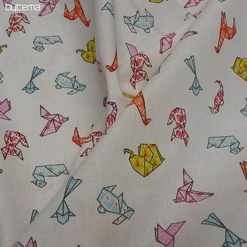 Decorative fabric ORIGAMI