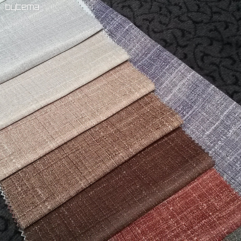 Decorative fabric DIMOUT brown 15