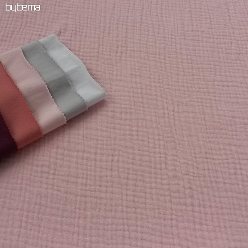 Cotton fabric GAZE pink