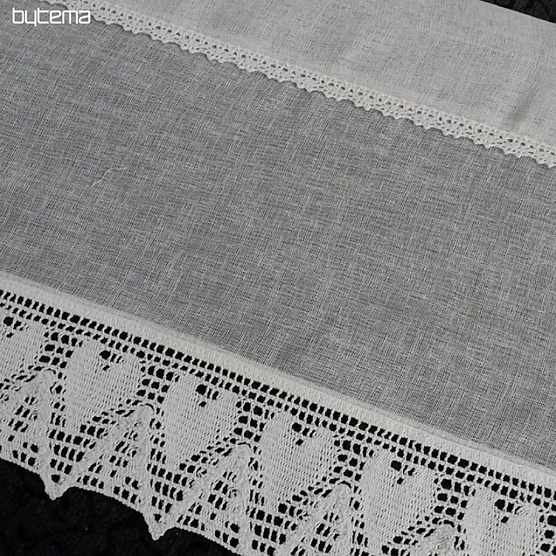 Crochet woven curtain LENA