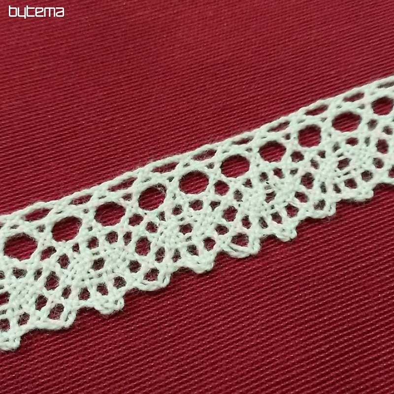 Cotton Lace 75239 19mm cream