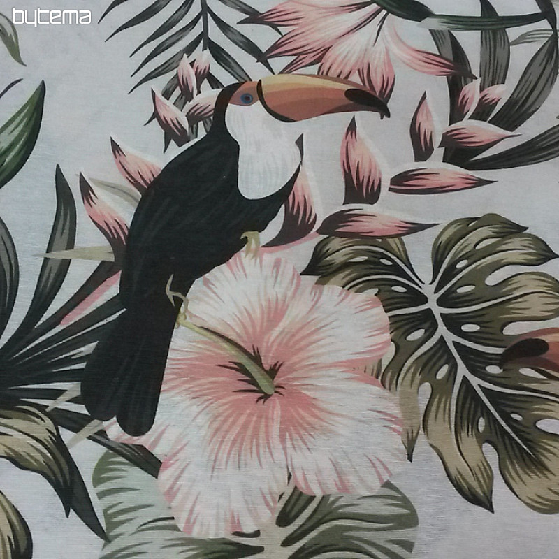 Decorative fabric AMERIKA toucan
