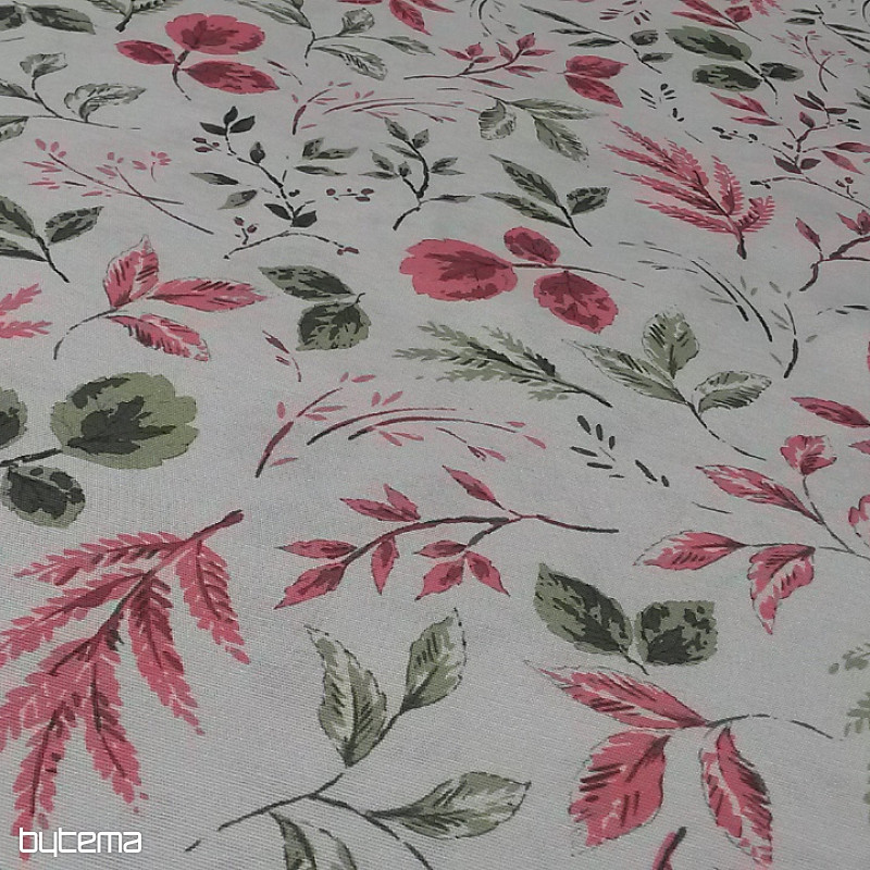 Decorative fabric  VALERIE leaves