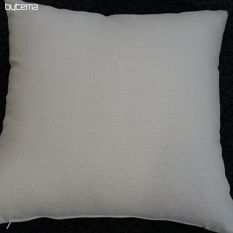 Decorative white pillowcase GERSTER