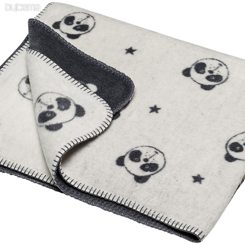 Children's cotton blanket DF PANDA 100x150