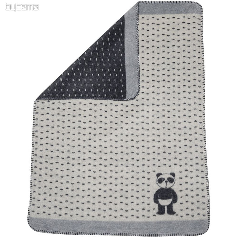 Children&#39;s cotton blanket DF PANDA for the crib