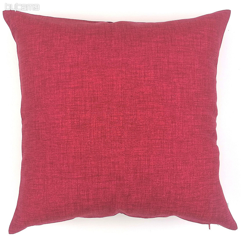 Decorative cushion cover EDGAR 401 RASPBERRY