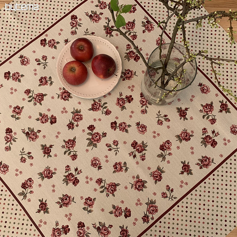 Tapestry tablecloth ROSES