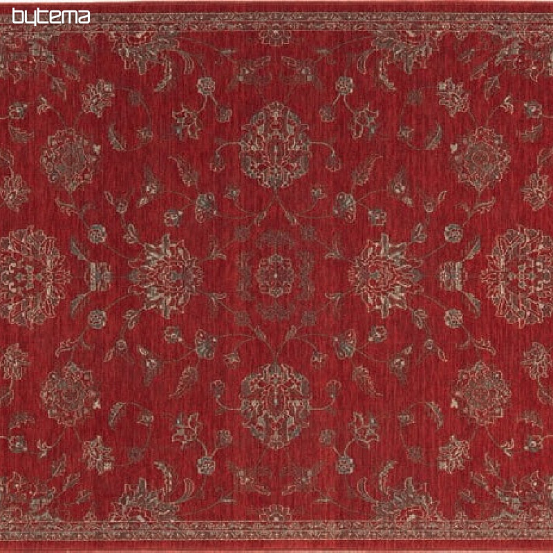 wool carpet DJOBIE classic red