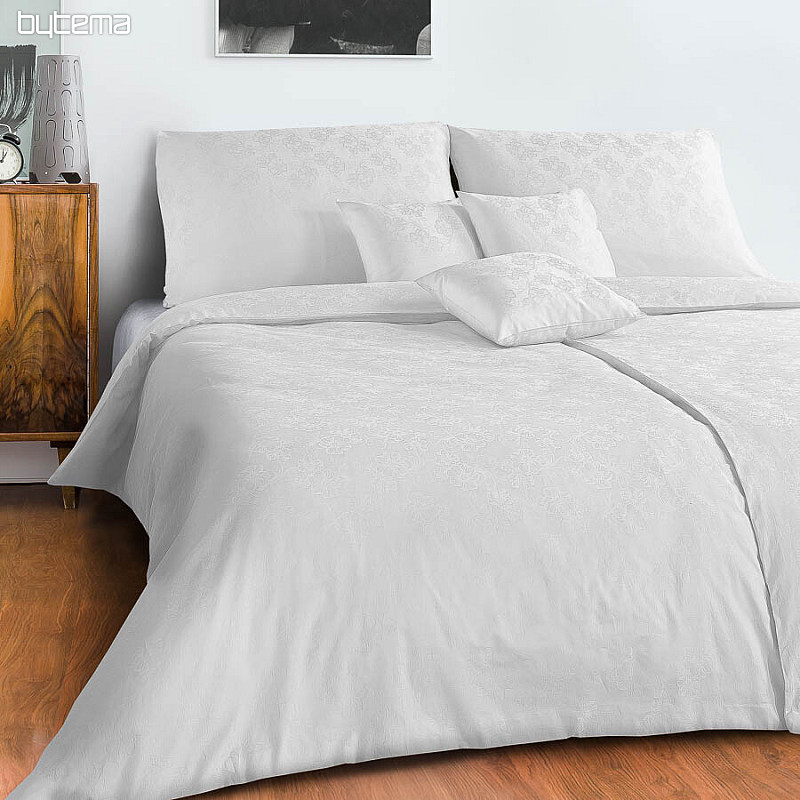 Damask bedding BOHEMA PASSY white