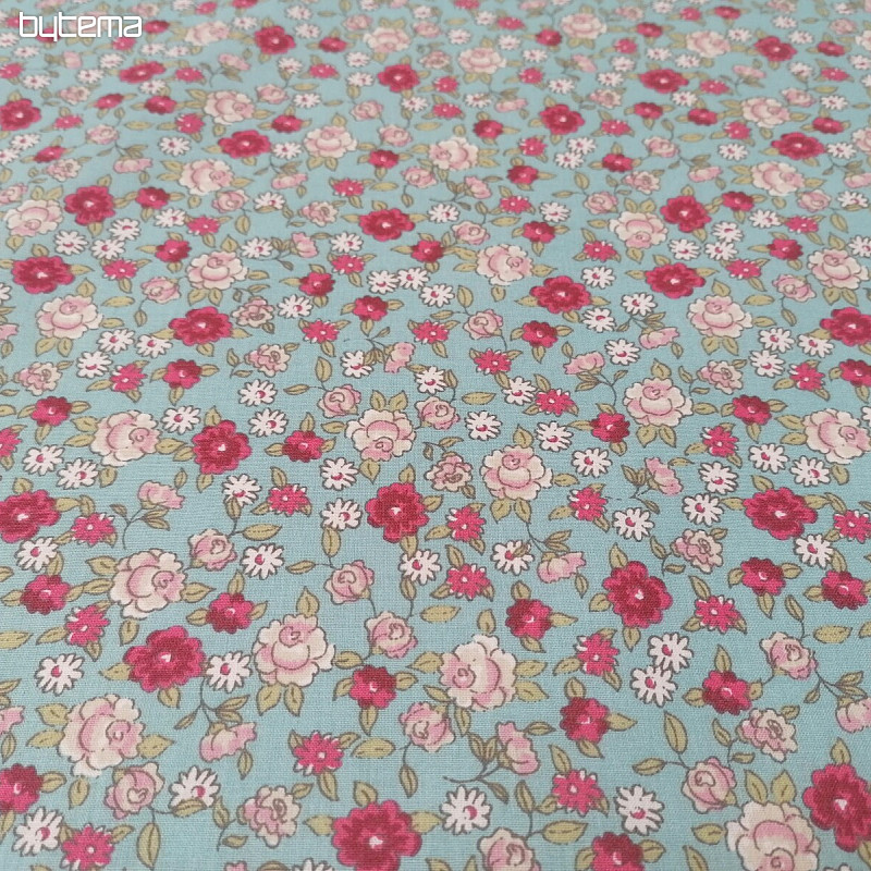 Decorative fabric SARINA blue-turquoise