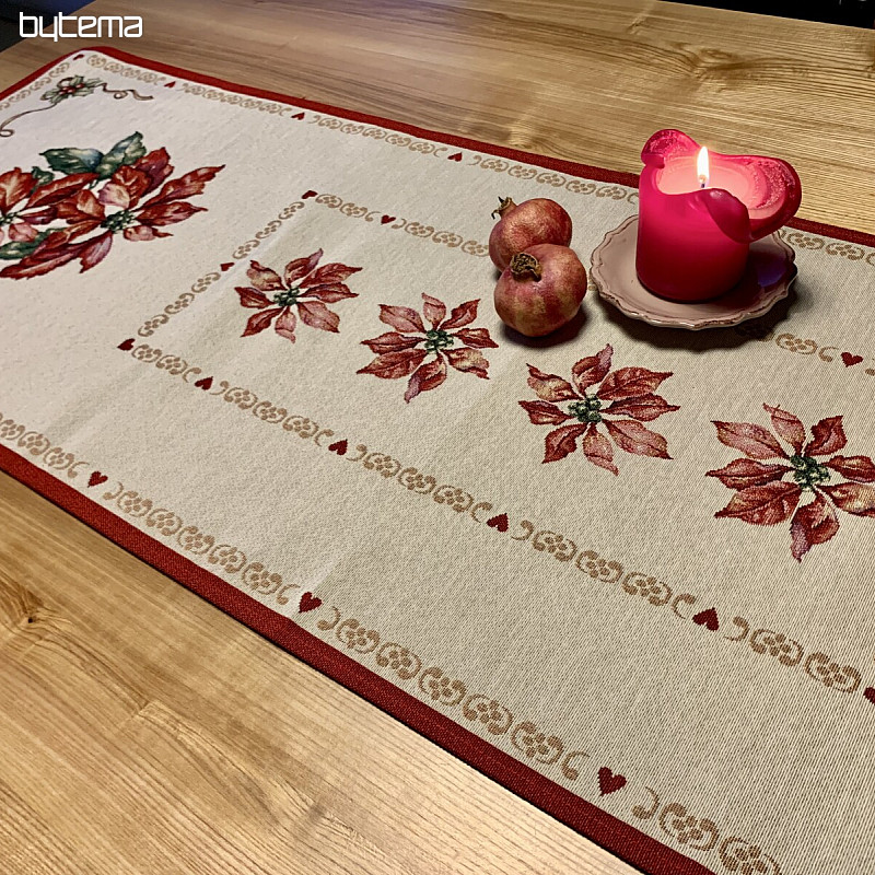 Tapestry tablecloth CHRISTMAS ROSES