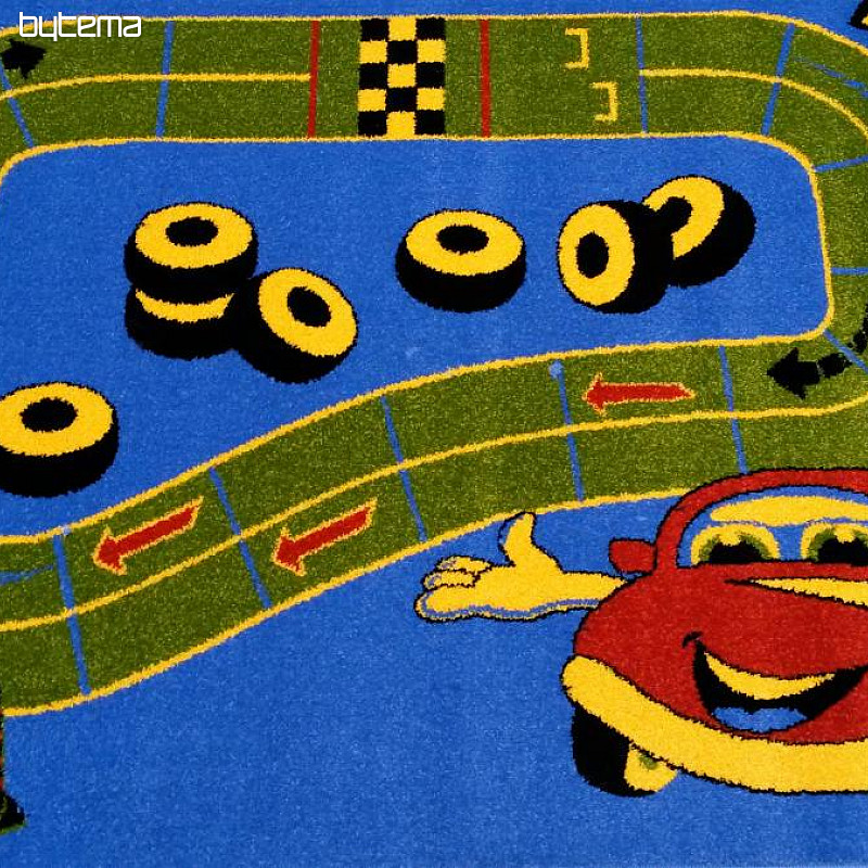 Children carpet RACING TRACK