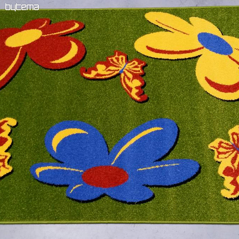 Children&#39;s piece rug FLOWERS! Last piece !