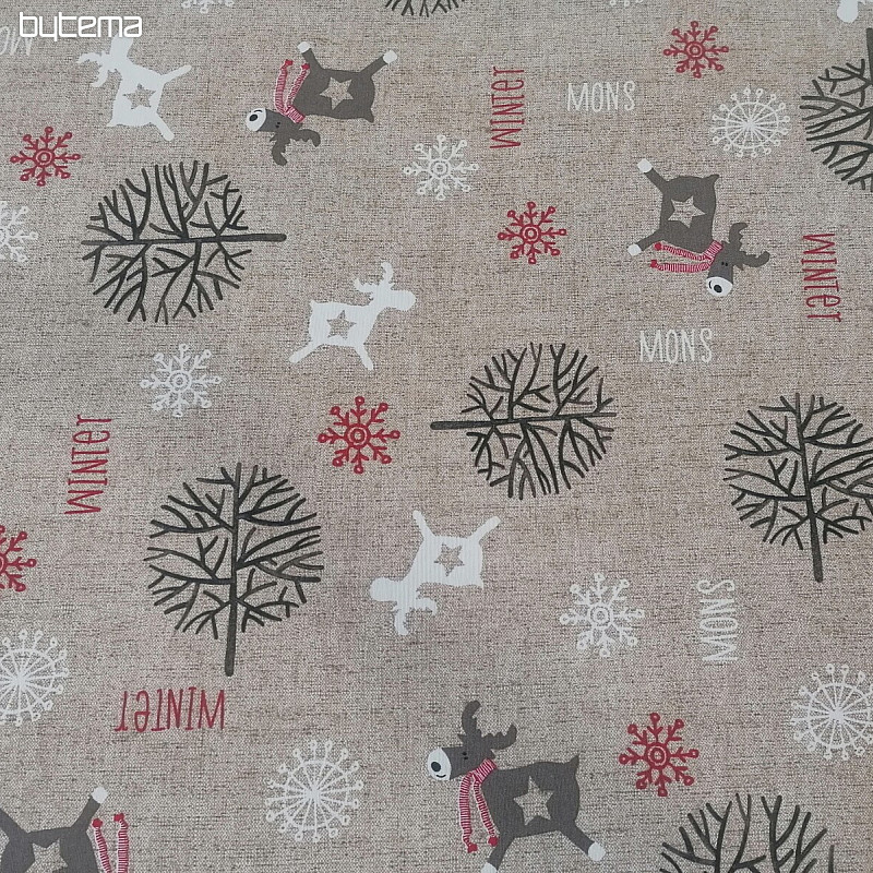 Decorative fabric FROZEN