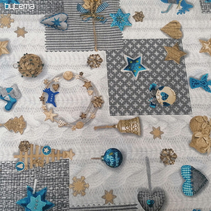 Decorative fabric NEVADA blue