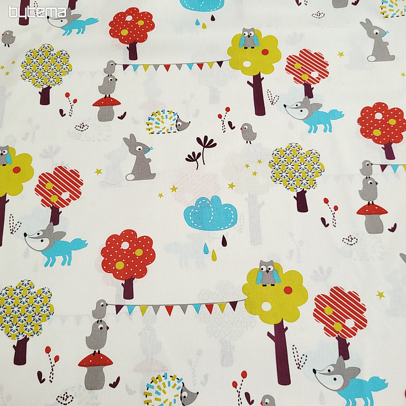 Cotton fabric ANIMALS II