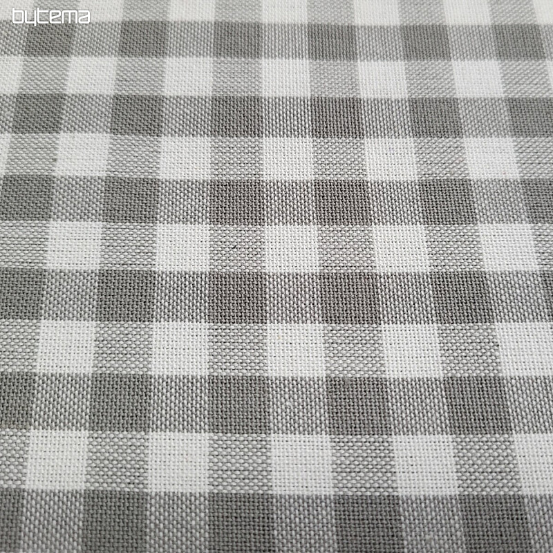 Decorative fabric MERIGNAC 6047/003 blanc/gris