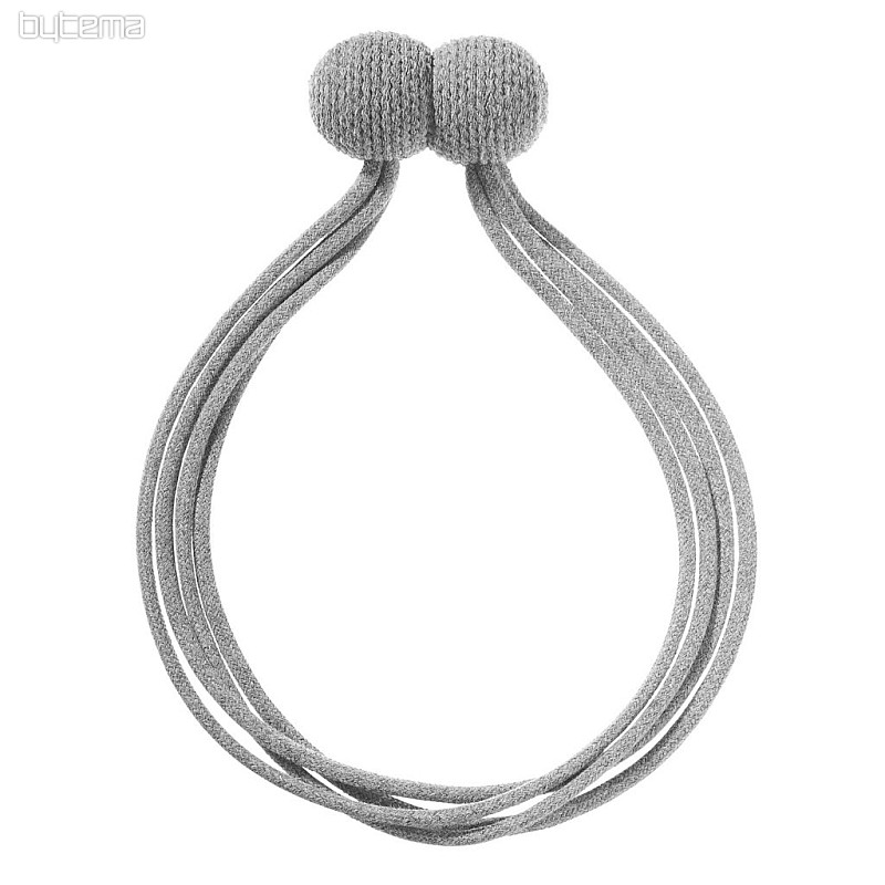 Tieback magnet DECO 21051 gray