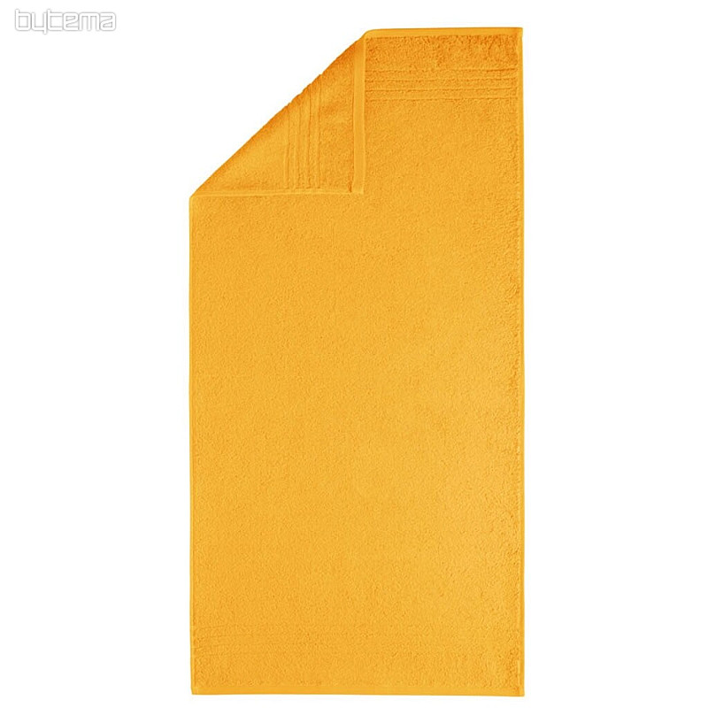 Luxury towel and bath towel MADISON 191 yellow