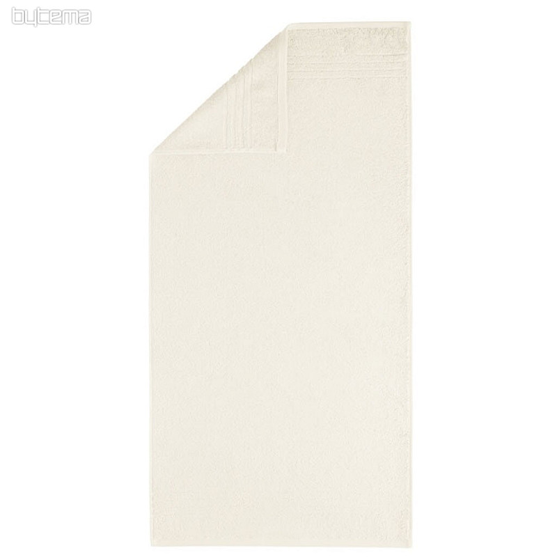 Luxury towel and bath towel MADISON 155 cream