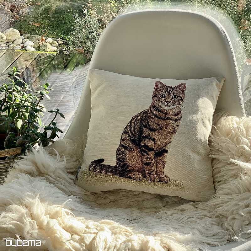Tapestry pillow-case CAT TABS