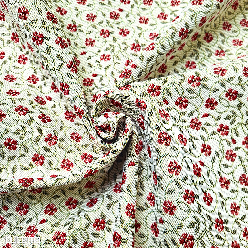 Tapestry fabric VINTAGE FLOWERS