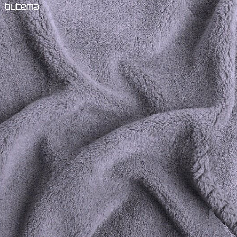 Micro flannel sheet SLEEP WELL grey-purple