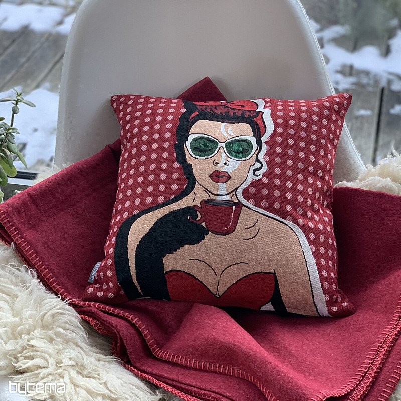 COMICS WOMAN I tapestry cushion cover