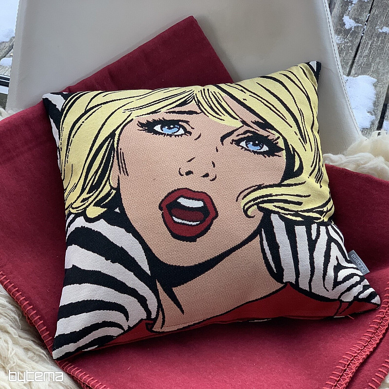 Tapestry pillow-case COMICS WOMAN II