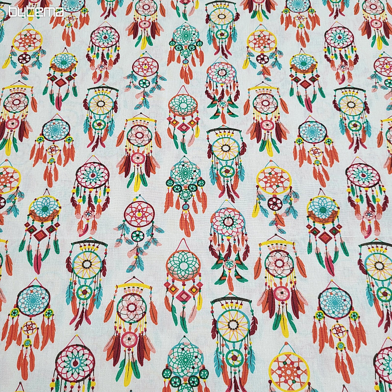 Cotton fabric DREAM CATCHER