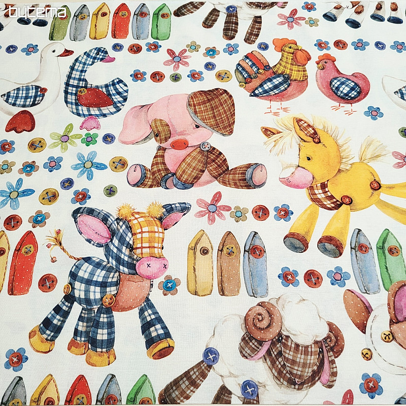 Decorative fabric TOYS