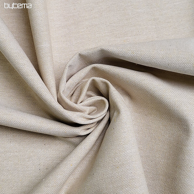 Decorative fabric LINEN PASTEL beige light 53