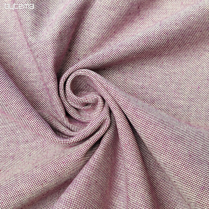 Decorative fabric LINEN PASTEL purple 62