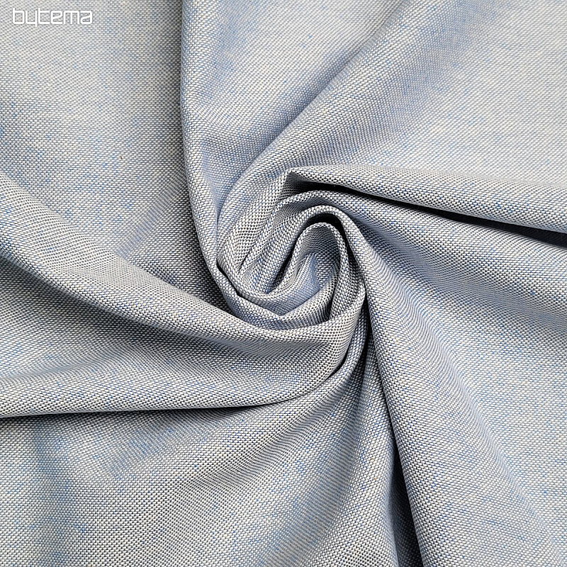 Decorative fabric LINEN PASTEL blue light 68