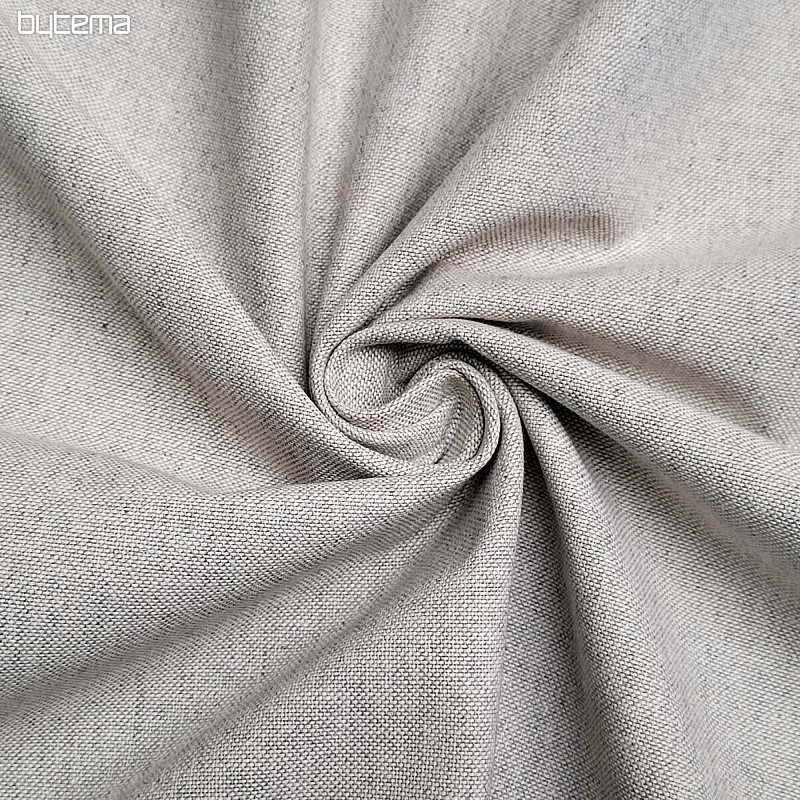 Decorative fabric LINEN PASTEL gray light 71